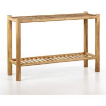 Consolle in legno di teak naturale 120x80x40cm - Shein