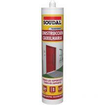 Silicone de construction neutre transparente 290ml 115785 Soudal
