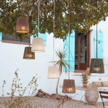 Conta Mini - Lampe Suspendue Décorative Sans Installation Avec Ampoule Rechargeable Et Télécommande. Vert
