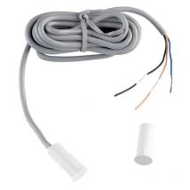 Contact magnétique à encastrer menuiserie bois avec câble de raccordement de 10 ml Sewosy