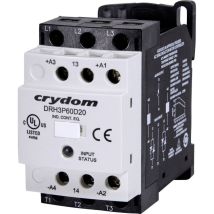 Crydom DRH3P60A20 Contacteur à semi-conducteurs à commutation au zéro de tension 20 A 1 pc(s)