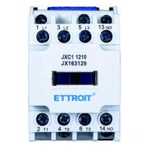 Ettroit - Contacteur ac 220V 50/60Hz Bobine 3P 3 pôles Normalement ouvert Ie 12A Ue 380V