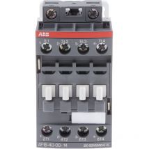 Abb Stotz S&j - Contacteur abb série af, 4 pôles , 4 n/o, 30 a, 250 - 500 v ca/cc., 7,5 kW ( Prix pour 1 )