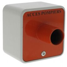 Geba - contacteur à clé triangle pour accès pompier diamètre 11