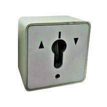 Contacteur a Cle Inverseur Klose Besser pour Rideau Roulant en Applique. Sans cylindre