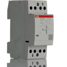 Contacteur ABB série esb, 4 pôles , 4 nf, 25 a, 24 v, 17,3 kW ( Prix pour 1 )