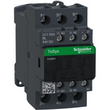 Schneider Electric - Contacteur TeSys LC1D 3P AC3 440V 25 a bobine 24 vcc - LC1D25BL