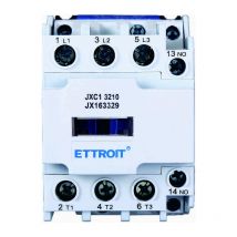Ettroit - Contactor ac 220V 50/60Hz Bobina 3P 3 polos Normalmente abierto Ie 32A Ue 380V