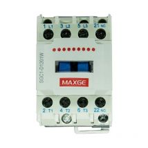 Contactor en corriente alterna 3P (NO)+1NO 5,5KW 12A 24 - 415V ac Maxge Voltaje 24V