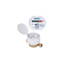 Zenner - Contador de agua etkd-m (agua caliente) Medidas: 20 mm