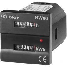 Kubler - Kübler Automation HW66 m 230 vac Contatore corrente alternata meccanico 16 a Approvazione mid: Sì 1 pz.