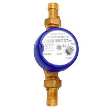 Contatore per acqua fredda t50 quadrante asciutto diam. 15 - 1/2" l.110