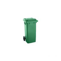 Hiperlimpieza - contenedor selectivo color con ruedas 120 l - verde - 04005VERDE