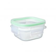 Contenedor alim. clip safe 0,3L tatay transp-verde