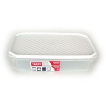 Contenedor alim. tatay 2,1L blanco
