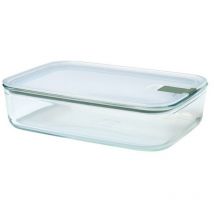 Contenedor alimentos vidrio easyclip 2250 ml menta Mepal