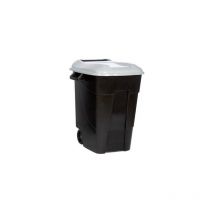 Contenedor de Basura Con Ruedas 100L gris