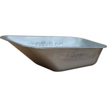 Capito - Contenedor de carretilla 100l para carretilla Allcar 100 Galva , 0,9mm