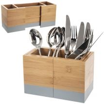Contenedor plegable organizador para cubiertos y utensilios de cocina