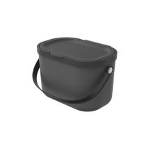 Poubelle pour collecte différenciée 3,2 l, anthracite, noir 1054608853 - Rotho
