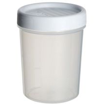 Bouchon à vis blanc – 0,4 L – Boite de stockage – Hauteur, Quantité par pack, Largeur, Longueur