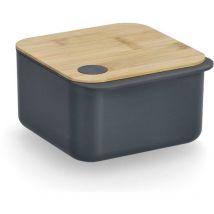 Zeller - Conteneur de rangement avec couvercle en bambou, 1100 ml