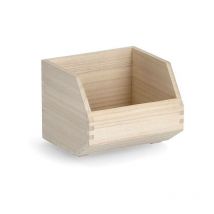 Conteneur de rangement, organisateur en bois