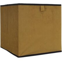 Conteneur de rangement pliable Giulia moutarde