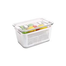 Conteneur de stockage d'aliments frais Conteneur de stockage pour réfrigérateur sans bpa Stockage d'aliments frais