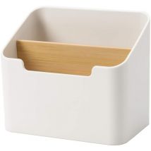 Ensoleille - Conteneur de stockage de support de télécommande de bureau adapté aux bureaux et aux fournitures de bureau à domicile