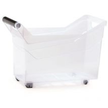 Conteneur domestique nuk de 14 litres avec poignée et roues
