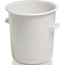 Craemer - Récipient en plastique rond 75 l hd-pe blanc D515xH530mm avec poignée extérieure