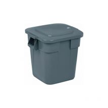 Rubbermaid - Conteneur polyvalent gris 105 l pe L545xl545xH570 mm
