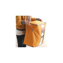 Conteneur/housse pour literie/couverture/vêtements - orange, moyen