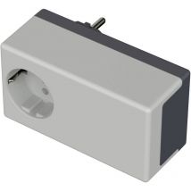 Eletec se 432 de/cee Contenitore con spina 120 x 65 x 50 abs, Policarbonato Grigio luminescente, Grigio grafite 1 - Bopla