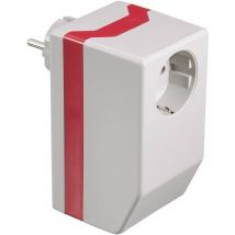 Sg 1022 Contenitore con spina 121 x 66 x 55 Plastica Grigio 1 pz. - Strapubox