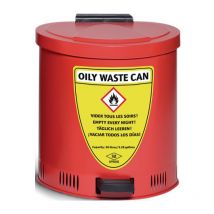 Asecos - Contenitore di sicurezza 20l in lamiera d'acciaio H429xL385xP382mm