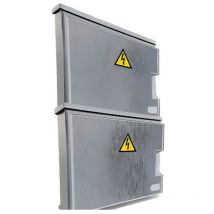 OEC - Contenitore doppio in vetroresina per contatori 71X128X27 S03743SW