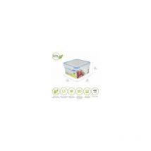 Contenitore Ermetico Quadrato In Plastica 400 ml. 11x11x6(H)cm.
