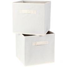 Contenitore intessuto 28 cm x 28 cm - Set da 2