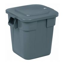Rubbermaid - Contenitore multiuso grigio 151,5l pe L595xP595xH730mm