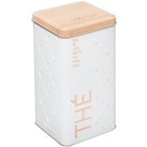 Lattina di tè sfuso scandinave Nature bianco - 5five