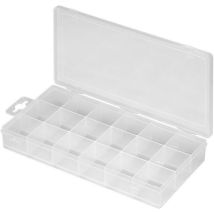 Scatola Di Assortimento Con 18 Scomparti, Scatola A Scomparti Con 18 Scomparti Fissi.