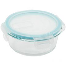 Contenitore Tondo Con Coperchio Con Sfiato 400 Ml Vetro