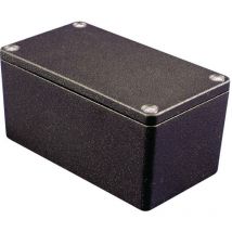 Hammond Electronics - 1550Z107BK Contenitore universale 125 x 80 x 40 Alluminio Nero 1 pz.