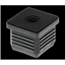 Contera cuadrada roscada M-8 tubo 1-1,5 34-25X25/1 M8 - fortaps