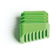 Contera Escalera Rectangular Plastico Verde Vivah 4 Pz