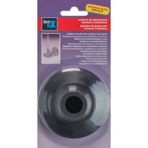 Contera con base ancha para muletas - ø 25 mm - 2 Uds.