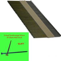 Contoo - HB43 Streifennagel 3,1x90 4400 Stk D-Kopf glatt