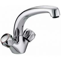Contract Monobloc Kitchen Sink Mixer Tap Swivel Chrome wras